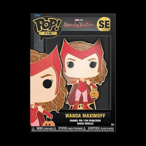 Funko Pop! Pin WandaVision Wanda Maximoff Halloween Specialty Edition