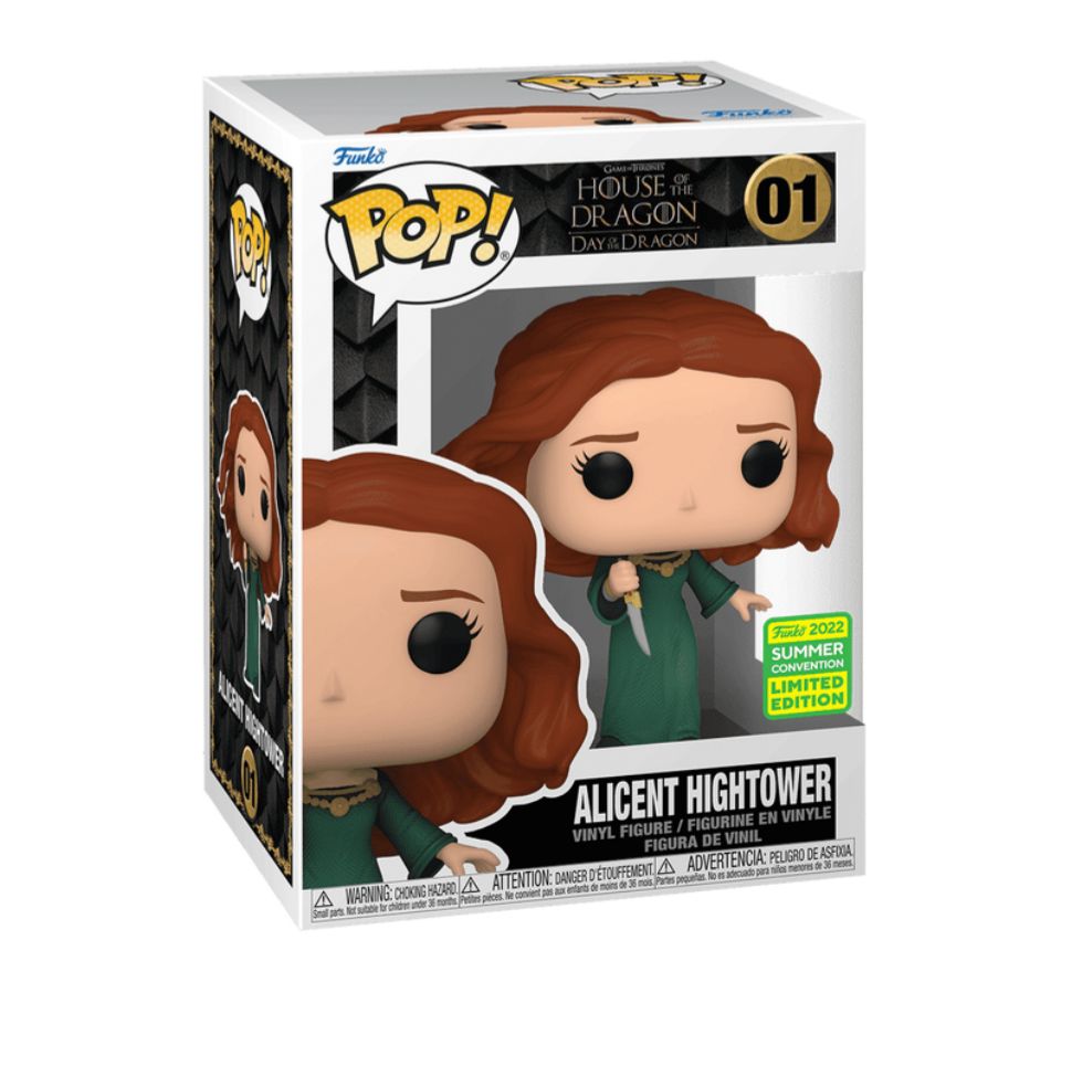 Funko Pop! House of the Dragon Alicent Hightower 01 Summer Convention Exclusive