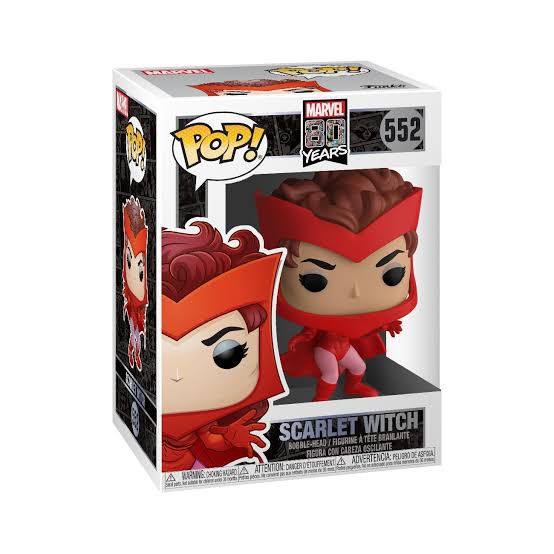 Funko Pop! Marvel 80 Years Scarlet Witch 552 (Nuevo & Original)
