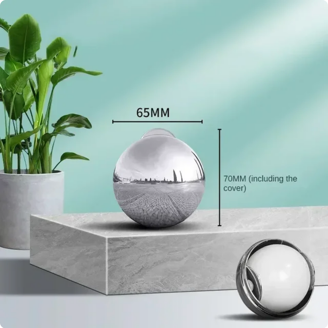 Rodillo Quitapelusa Bola de Gel Reutilizable y Lavable