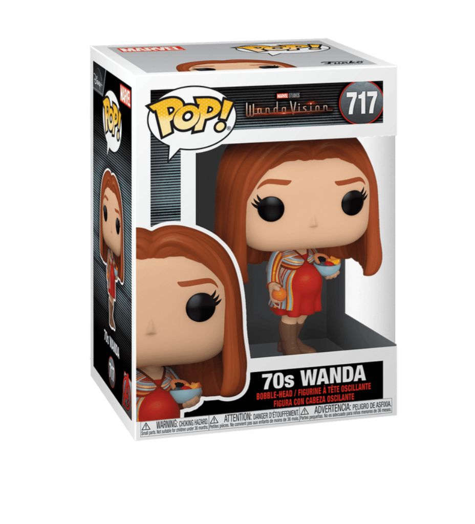 Funko Pop! WandaVision 717 70s Wanda (Nuevo &amp; Original)