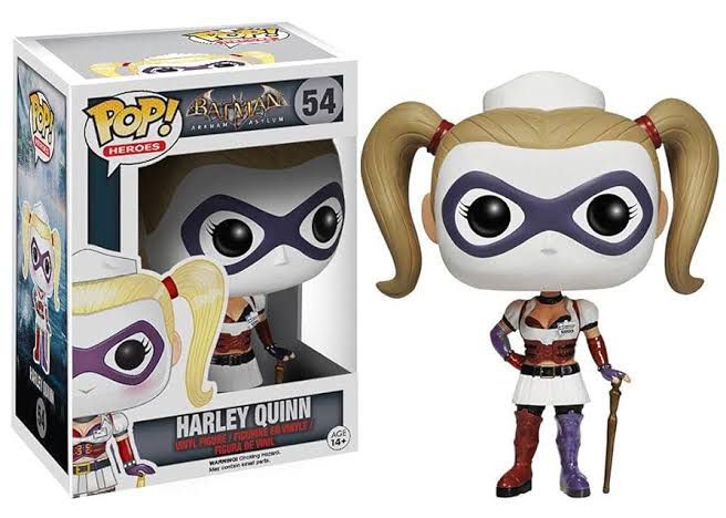 Funko Pop! Batman Arkham Asylum Harley Quinn 54 (Nuevo &amp; Original)