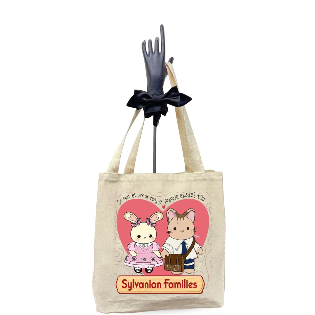 Tote Bag  Ternurines Sylvanian Families El Amor Existe