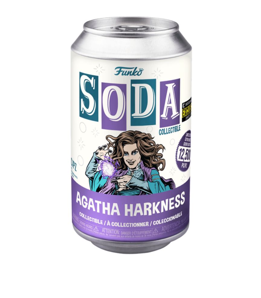Funko Pop Soda Agatha Harkness Chase glow in the dark entertainment Earth exclusive